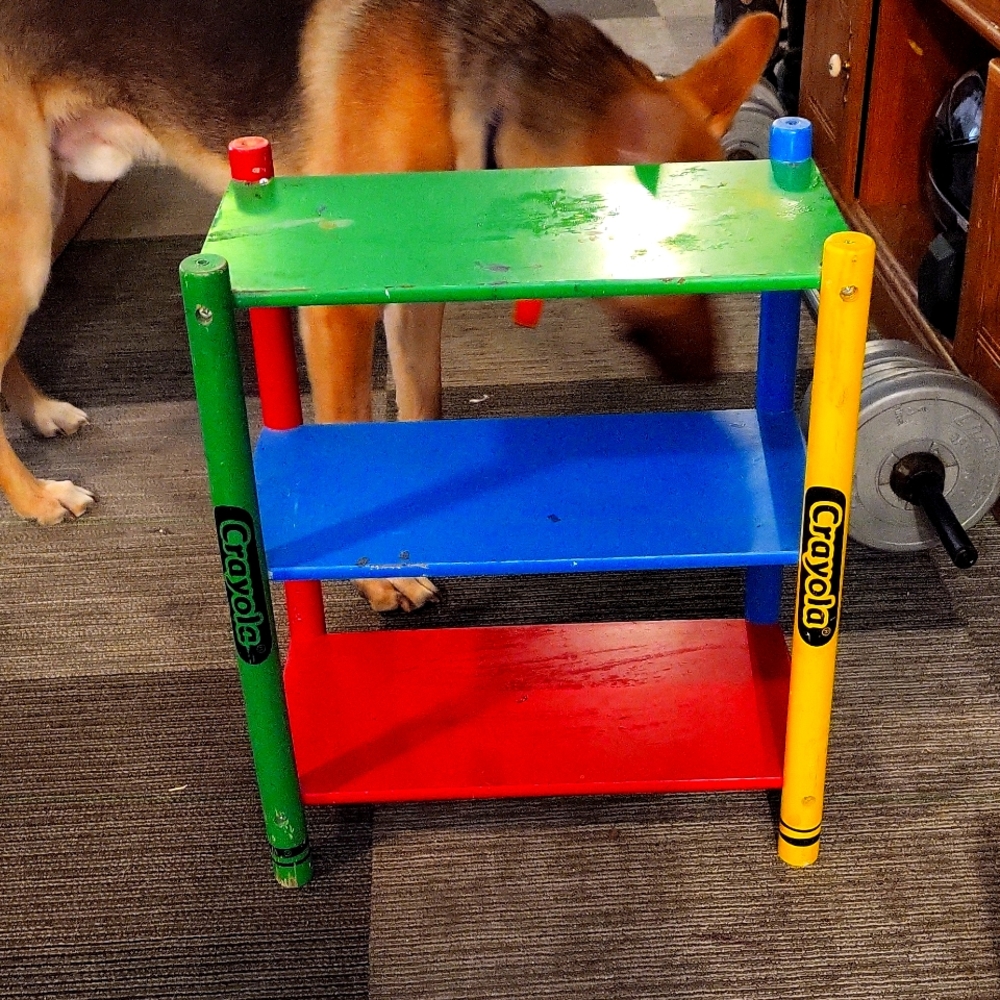 Crayola shelf